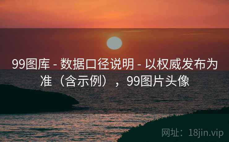 99图库 - 数据口径说明 - 以权威发布为准（含示例），99图片头像